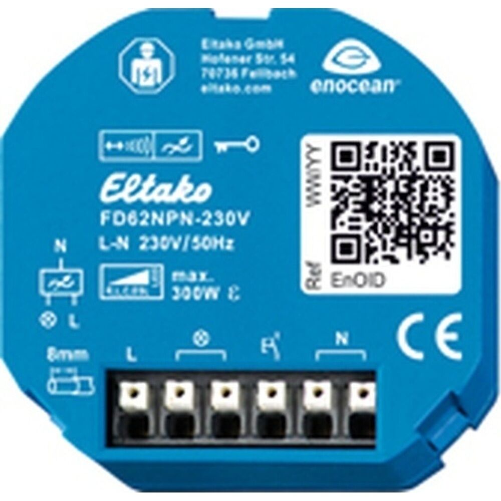 ELTAKO Funk Universal Dimmaktor 30100535 Typ FD62NPN-230V