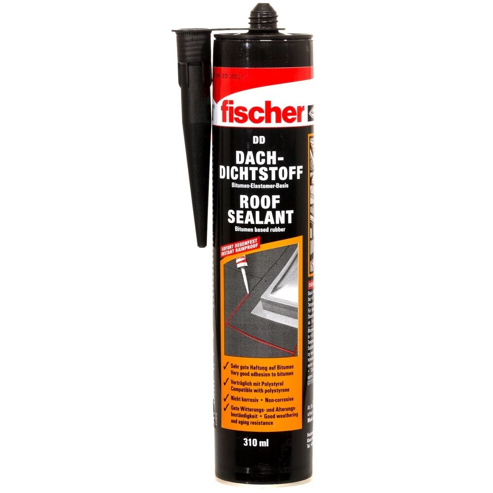 Fischer Dachdichtstoff 053127 Typ fischer DD BITUDICHT. SW 310 (DE,EN) 