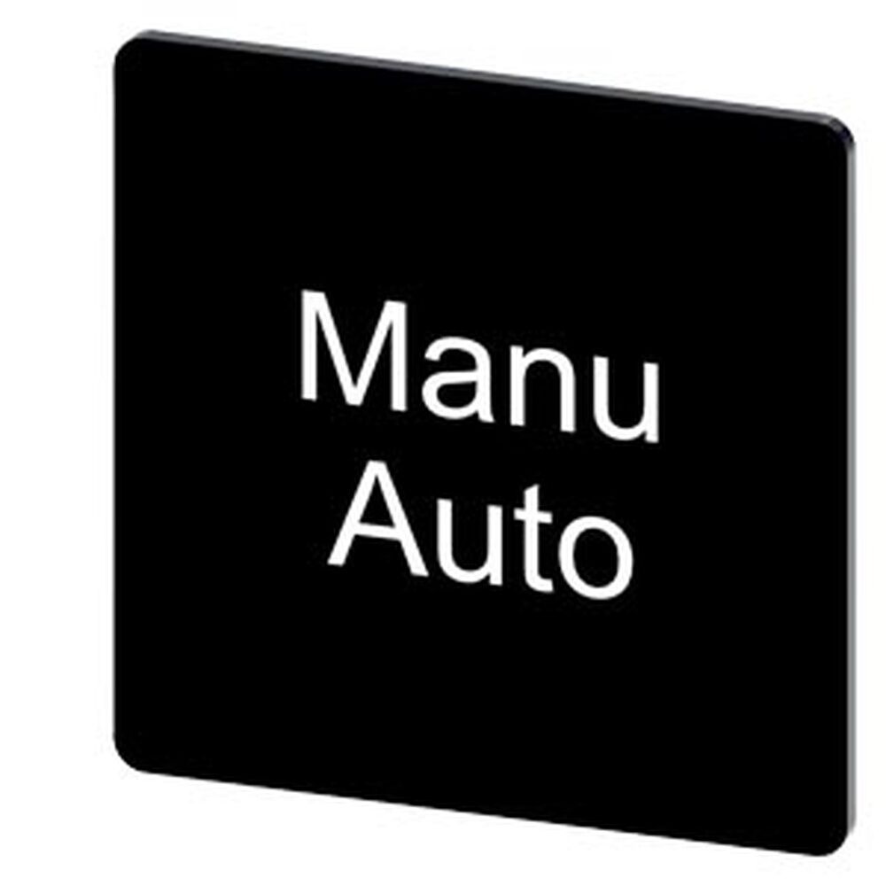 Siemens Bezeichnungsschild 3SU1900-0AE16-0GT0