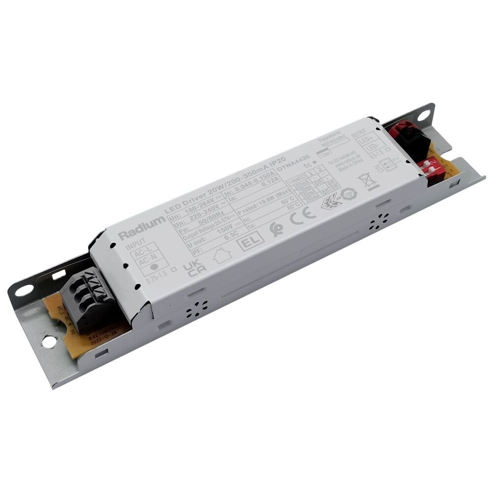 Radium Treiber OTNA4435 Typ DRIVER DC 20W/200-350mA IP20
