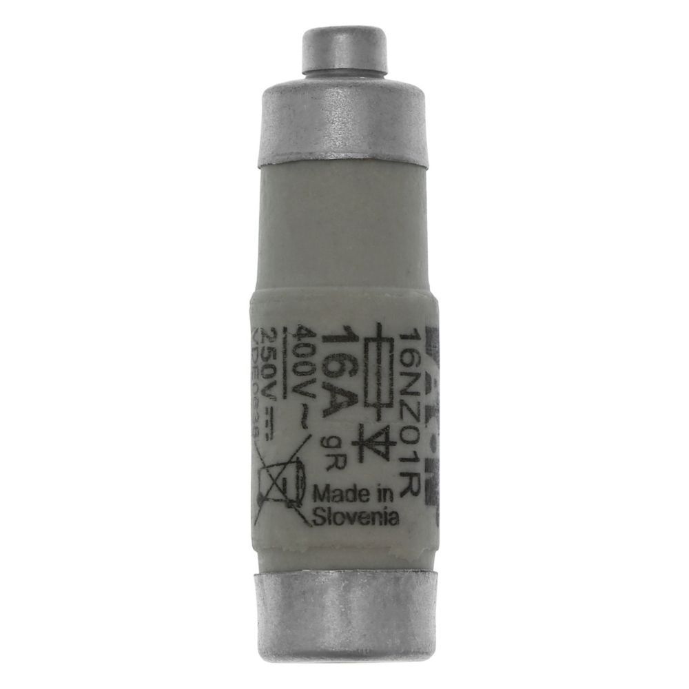 Eaton Sicherungseinsatz 16NZ01R Typ FUSE-D01 16A GR 400VAC E14