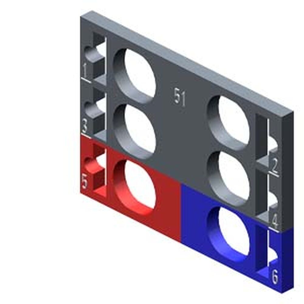 Siemens Farbkennzeichnungsschilder 6ES7193-6CP51-2MC0