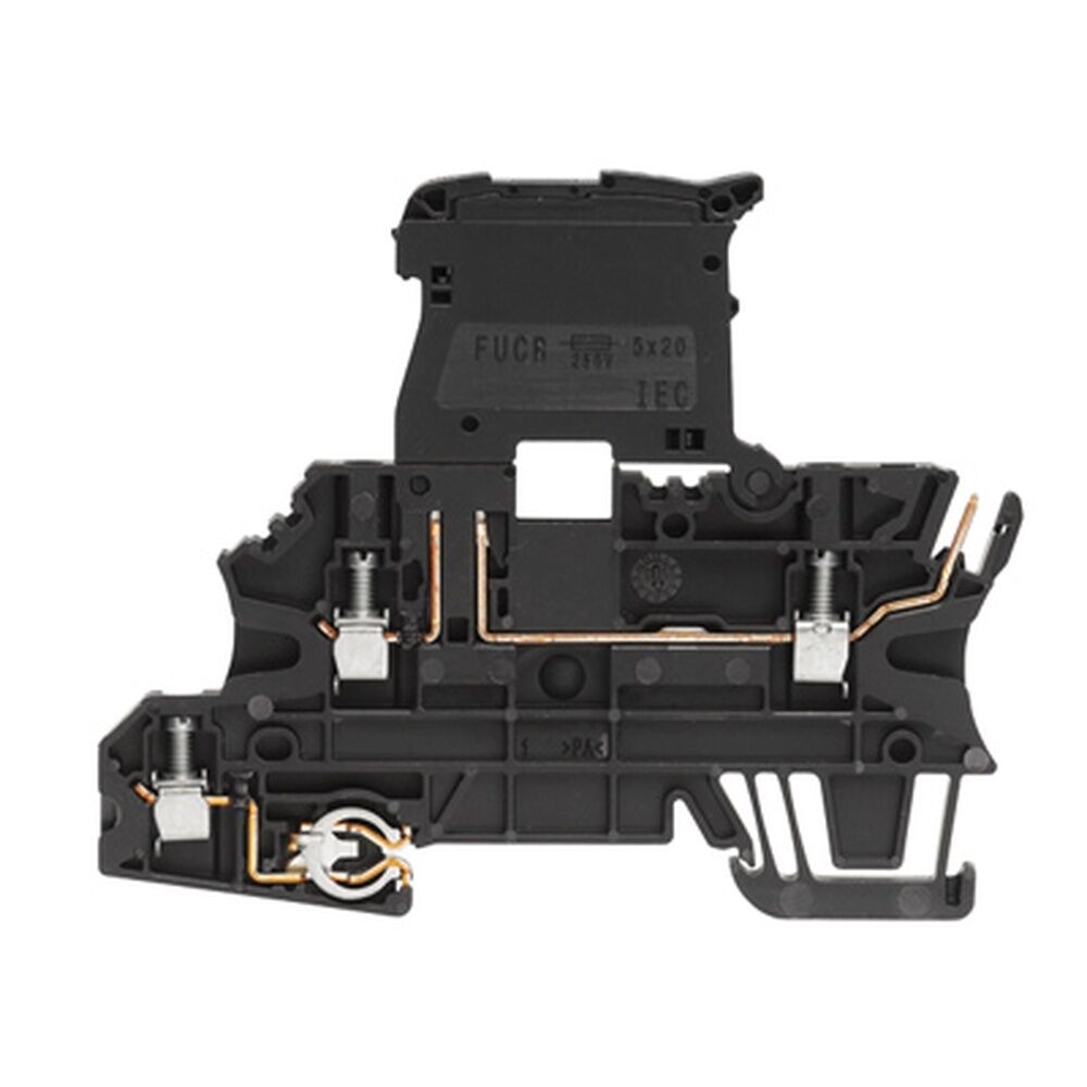 Weidmüller Sicherungs Reihenklemme 1162820000 Typ WMF 2.5 FU BLZ PE SW