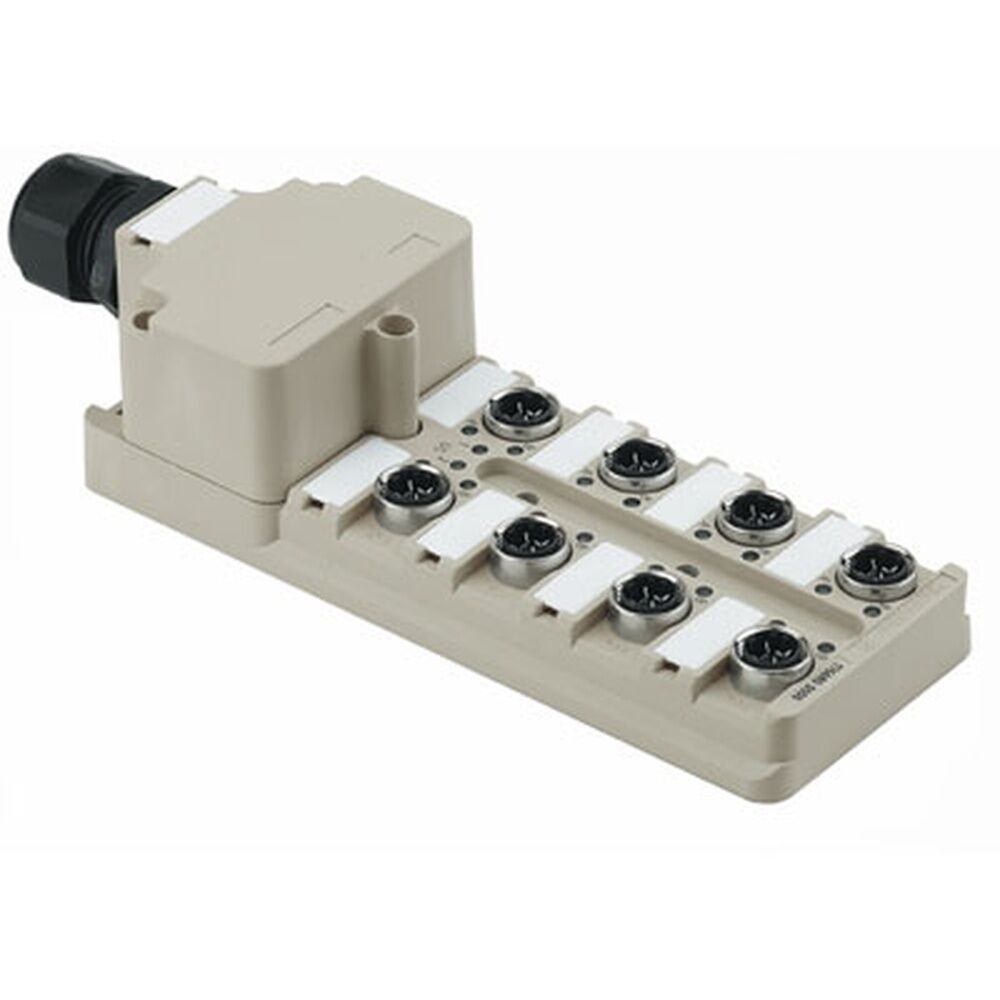 Weidmüller Passiver Sensor Aktor Verteiler 1766800000 Typ SAI-8-M 4P IDC