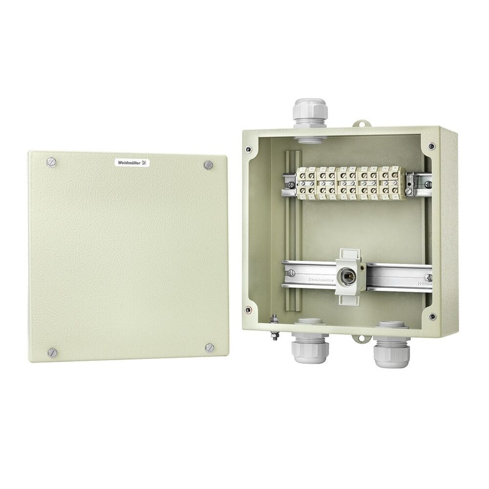 Weidmüller Ex Metallgehäuse 8000052592 Typ KLIPPON STB 4 MS FH M25 E90