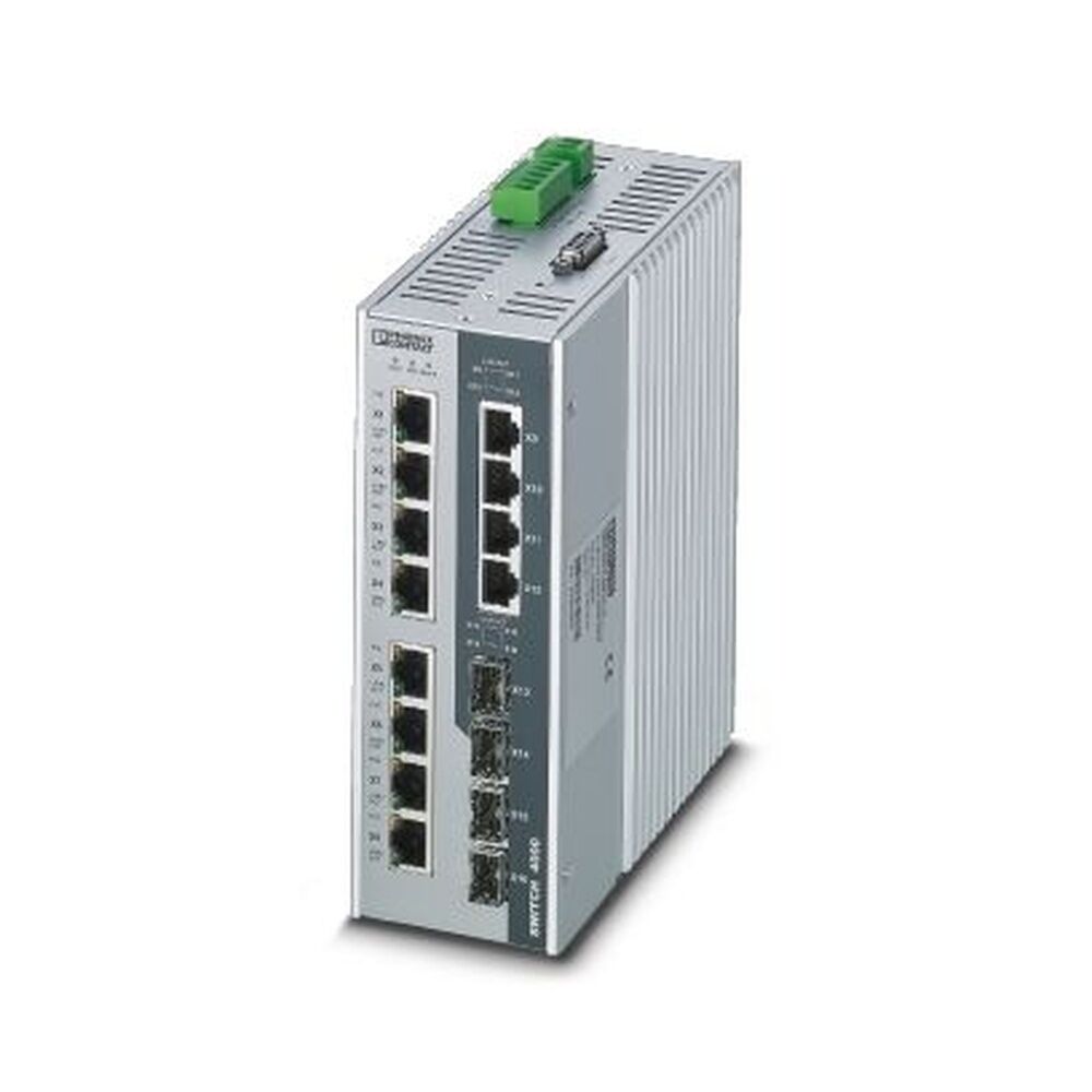Phoenix Contact Industrial Ethernet Switch 1026922 Typ FL SWITCH 4004T-8POE-4SFP