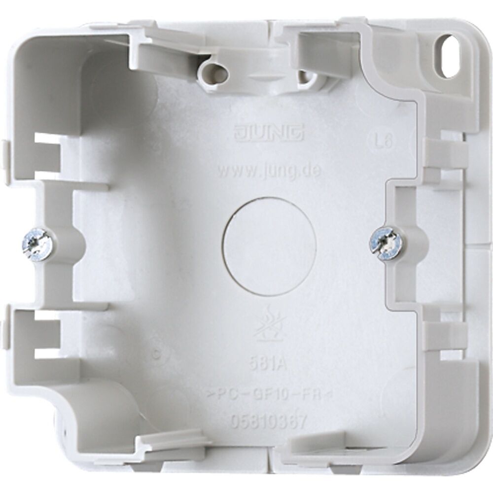 Jung Montagegehäuse 581 A 