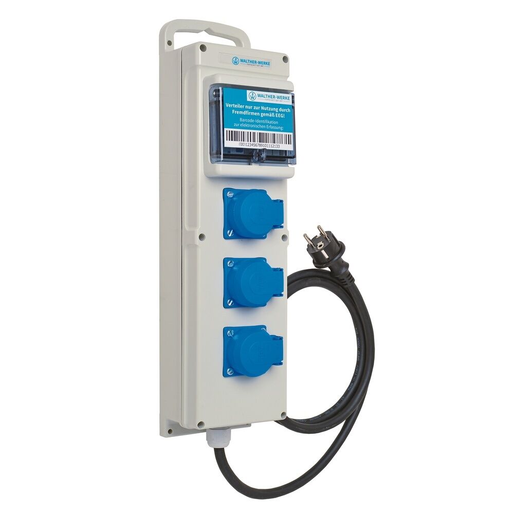 Walther-Werke Kunststoff Steckdosenleiste 651009901