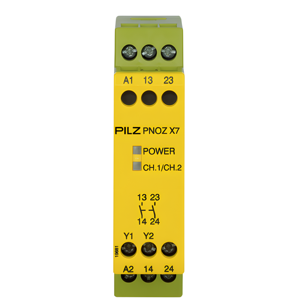 Pilz Sicherheitsschaltgerät 774059 Typ PNOZ X7 24VACDC 2n/o
