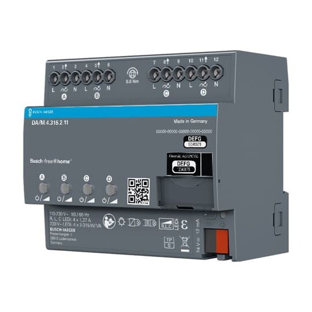 Busch-Jaeger Dimmaktor DA/M.4.315.2.11 Nr. 2CKA006220A0837 