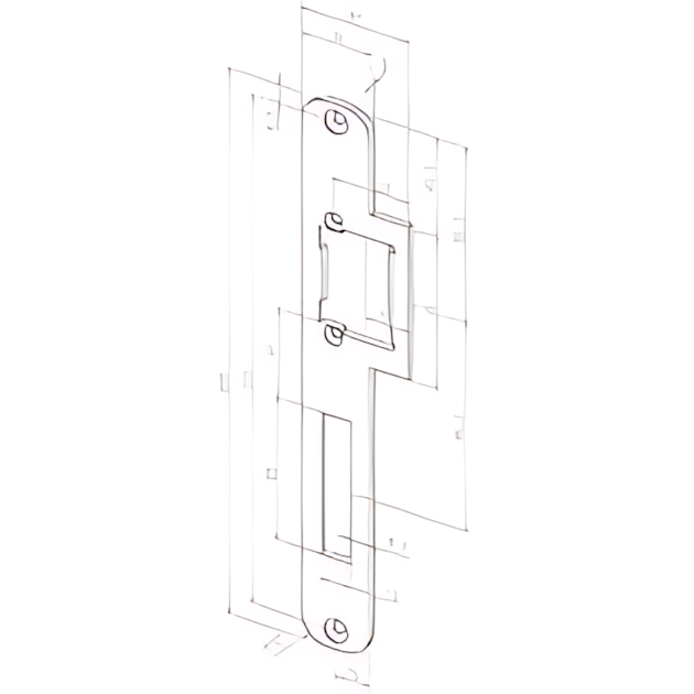 Assa Abloy Schließblech -------03935-05