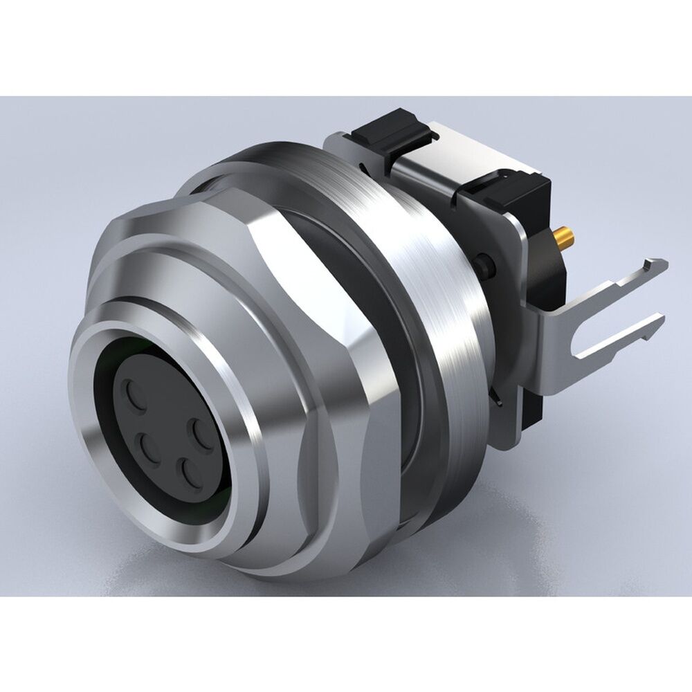 Weidmüller Rundsteckverbinder 2423580000 Typ SAIE-M8B-4S-H10TL