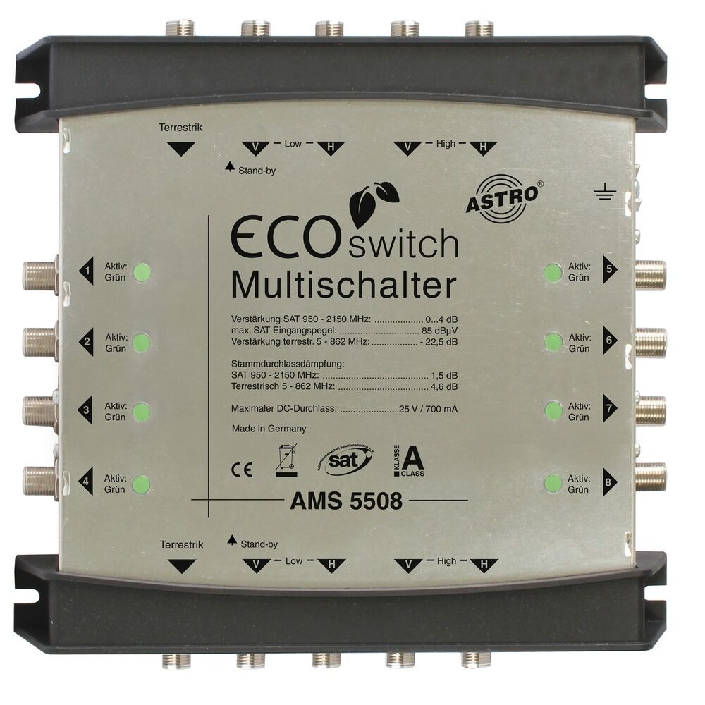 Astro Bit Profi-Multischalter 5 in 8 360582 Typ AMS 5508 ECOswitch