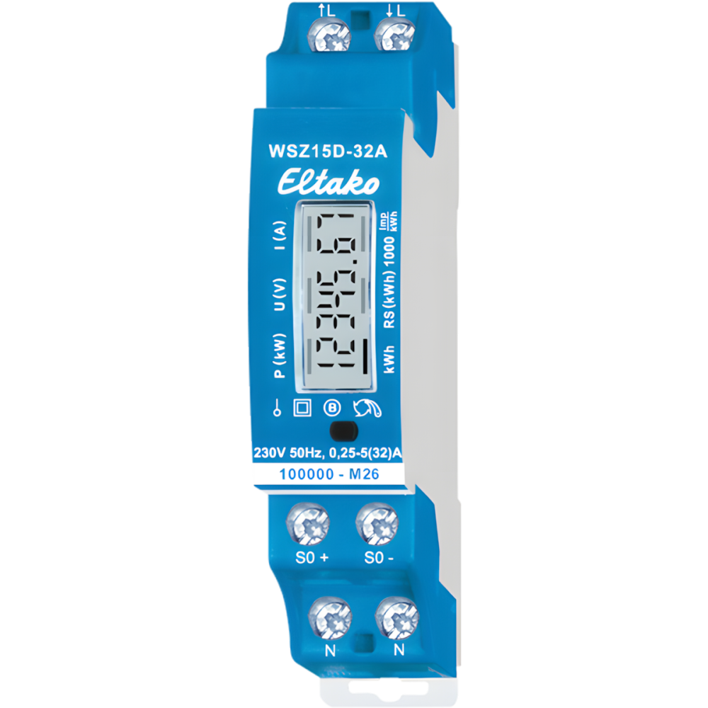 ELTAKO Wechselstromzähler 28032015 Typ WSZ15D-32A MID