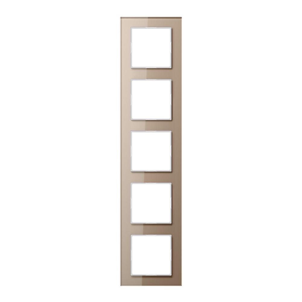 Jung Glasrahmen 5fach AC 585 GL CH