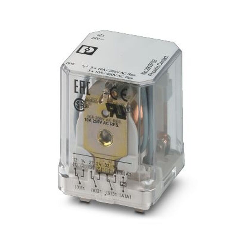 Phoenix Contact Einzelrelais 2903702 Typ REL-PR3- 24DC/3X21