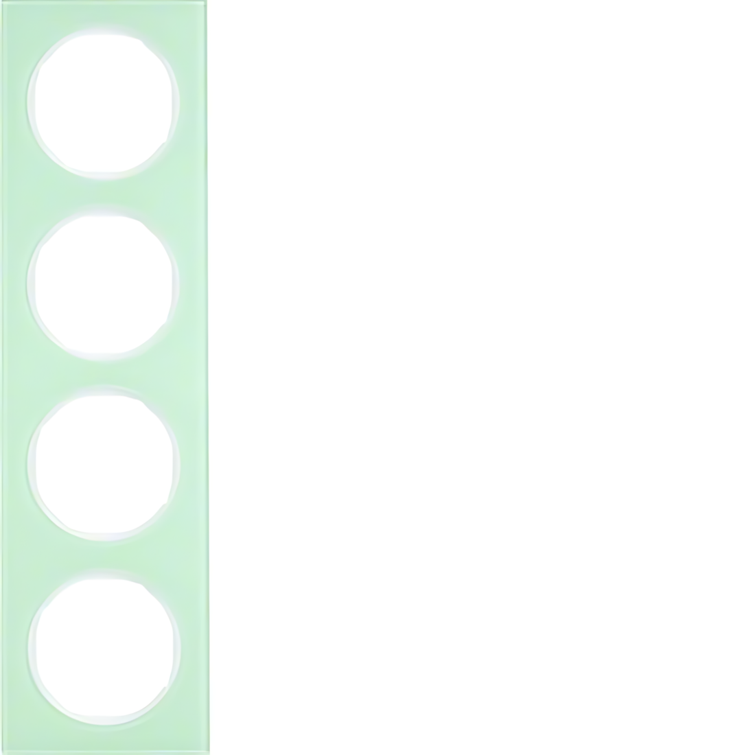 Berker 4fach Rahmen 10142209