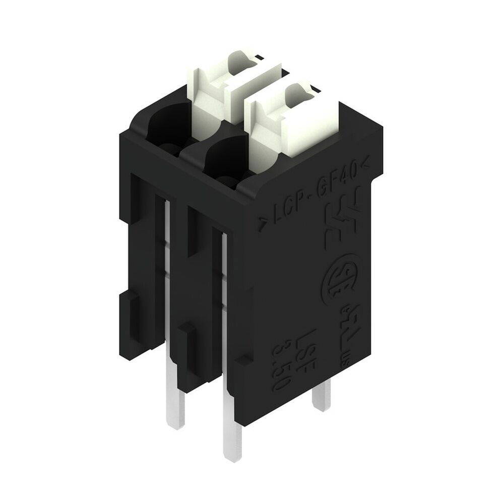 Weidmüller Leiterplattenklemme 1874510000 Typ LSF-SMT 3.50/02/180 3.5SN BK RL