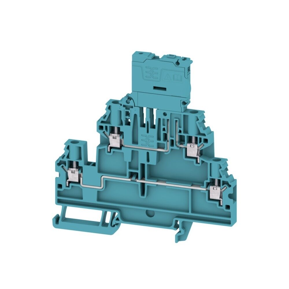 Weidmüller Sicherungs Reihenklemme 2893980000 Typ W2T 4 FS-FT 100-250V BL