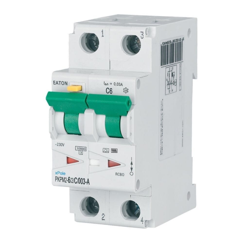 Eaton FI LS Schalter 111638 Typ PKPM2-6/2/C/003-A 