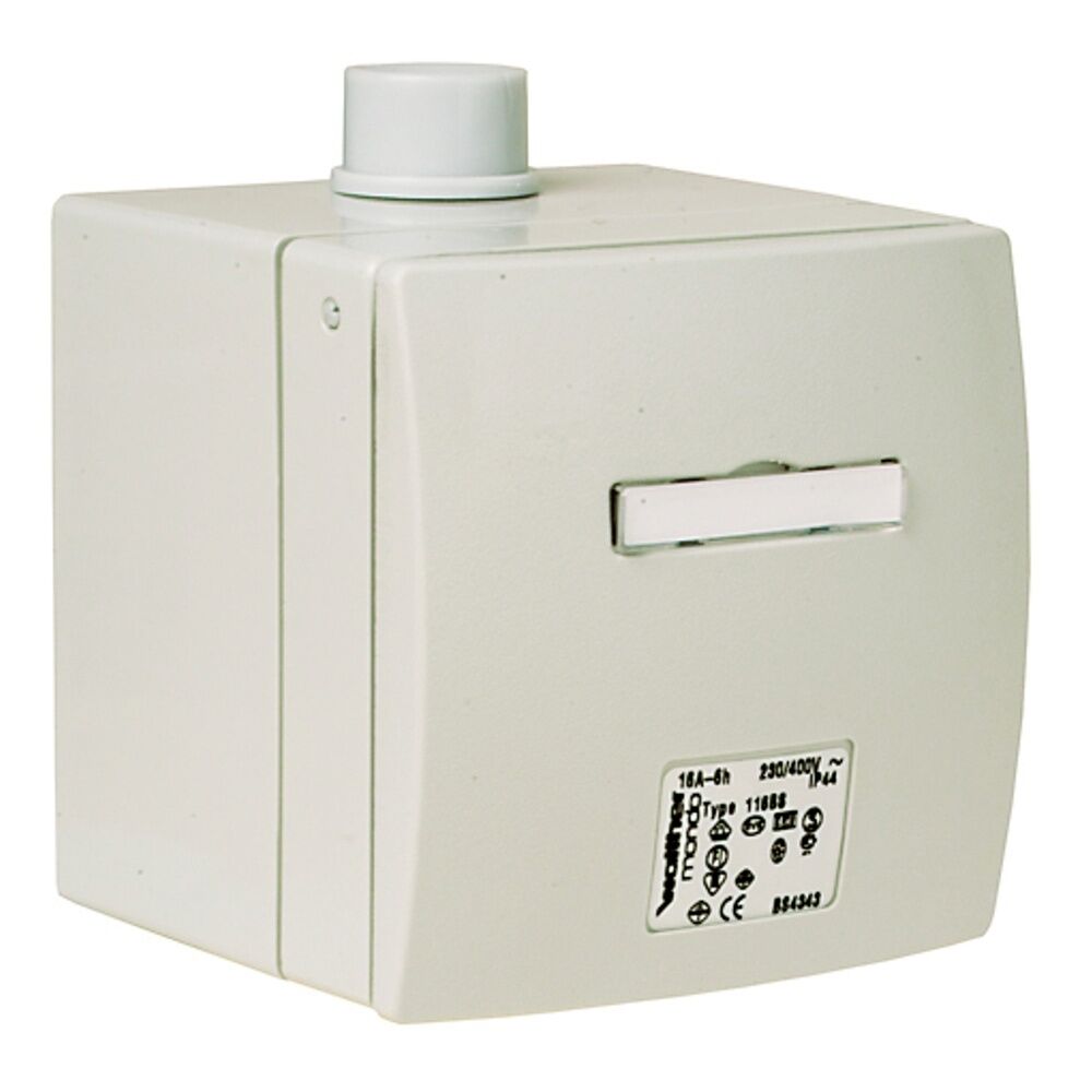 Walther-Werke Aufputzwandsteckdose 136BS