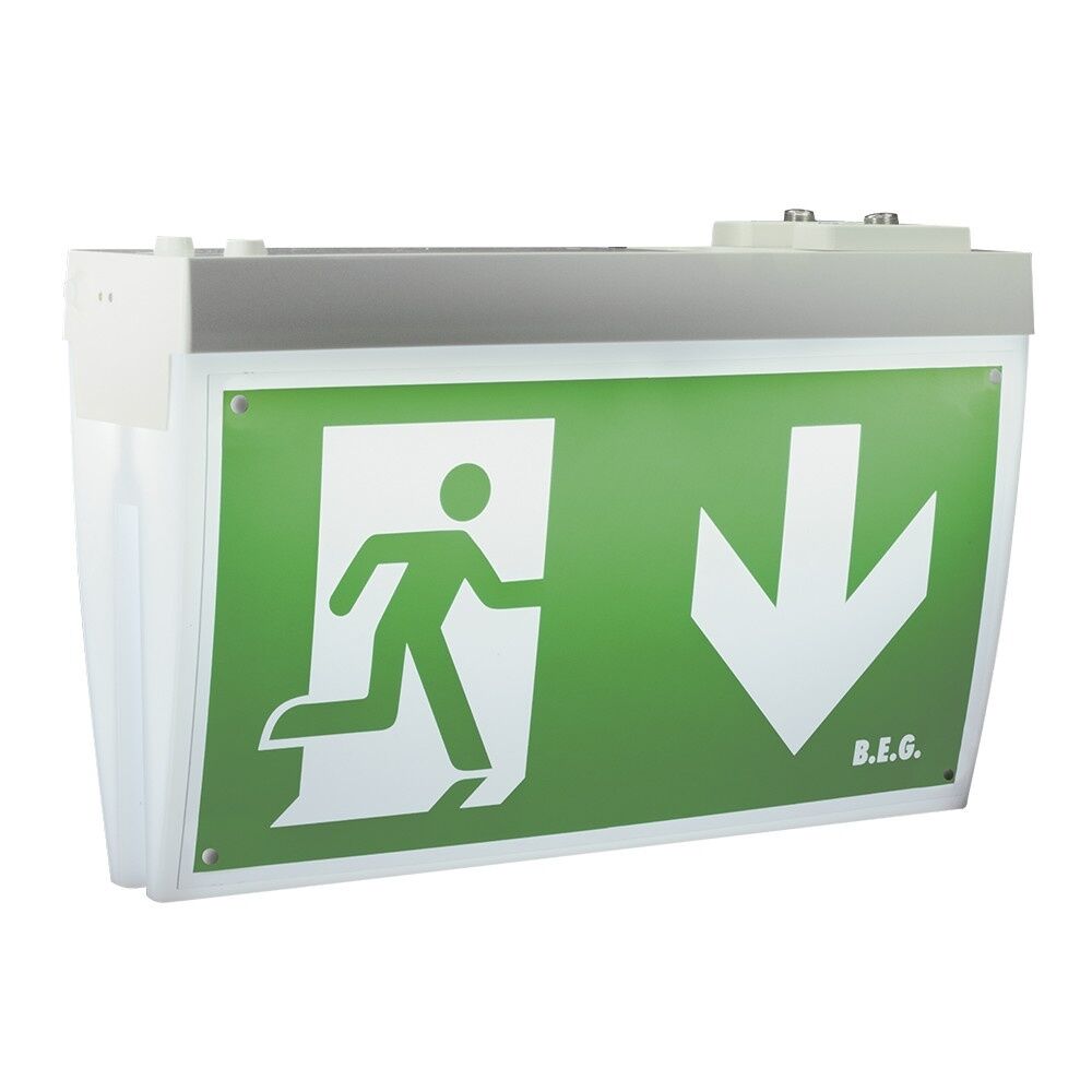 B.E.G. Brück Not Sicherheitsleuchte 1215 Typ 2DN32/6/3DALI-LED