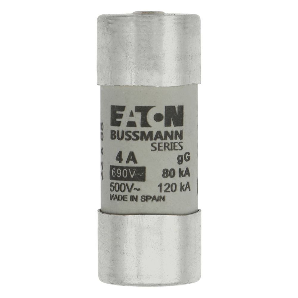 Eaton Sicherungseinsatz C22G4S Typ CYL GG 22,2X58 4A/STR