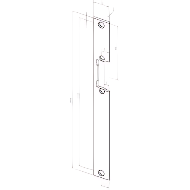 Assa Abloy Flachschließblech -------38535-01