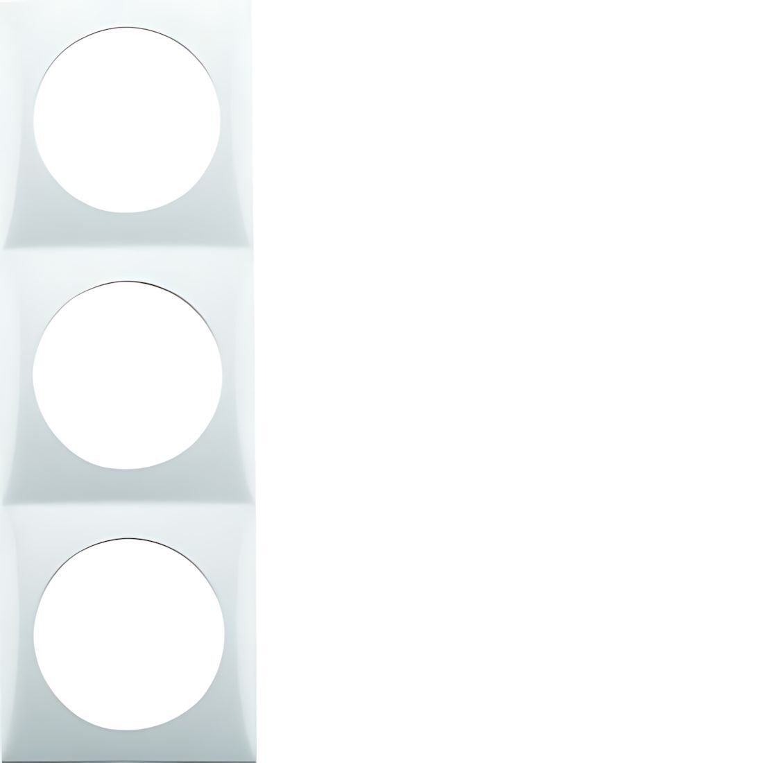 Berker 3fach Rahmen 918192519