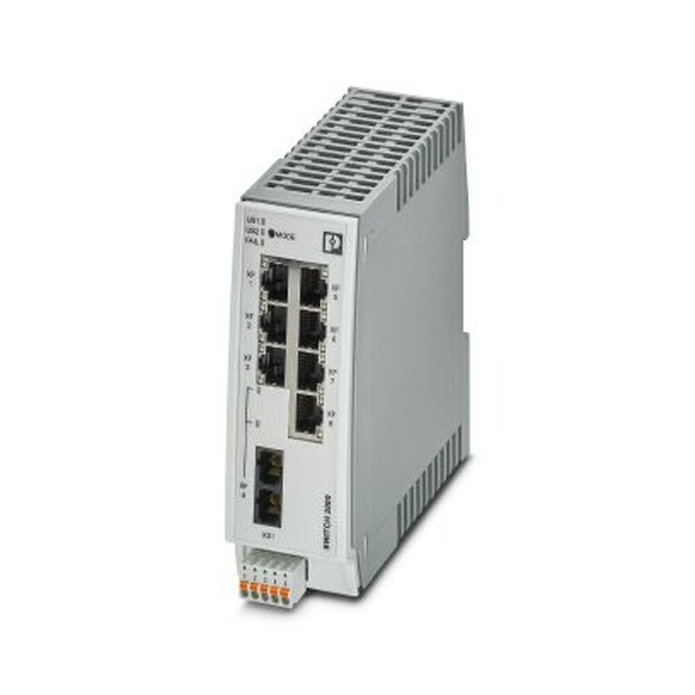 Phoenix Contact Industrial Ethernet Switch 2702329 Typ FL SWITCH 2207-FX SM