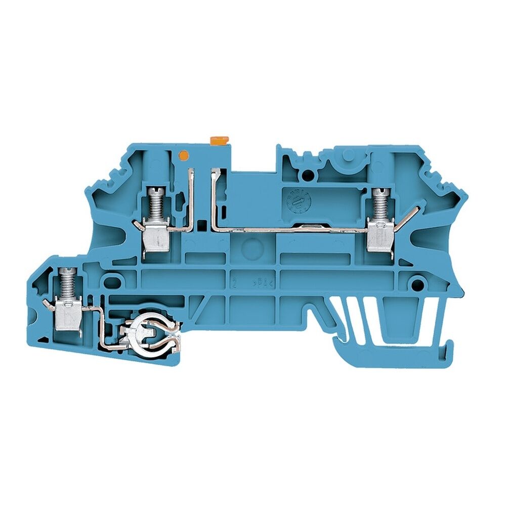 Weidmüller Trenn Messtrenn Reihenklemme 1270080000 Typ WMF 2.5 DI PE BL