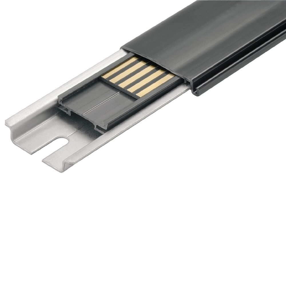 Weidmüller Elektronikgehäuse 1335140000 Typ SET CH20M BUS 250MM TS 35X7.5