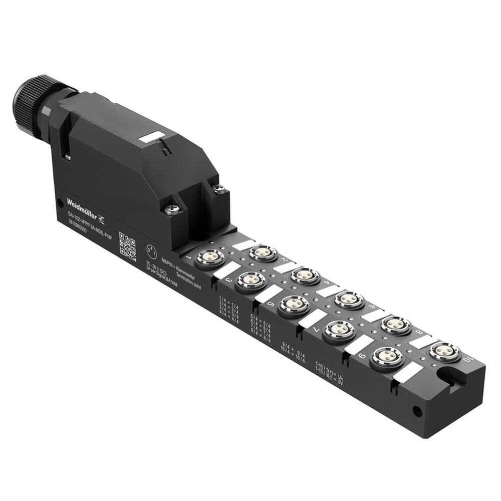 Weidmüller Passiver Sensor Aktor Verteiler 2818960000 Typ SAI-10Z-VPPP-3A-M08L-PNP