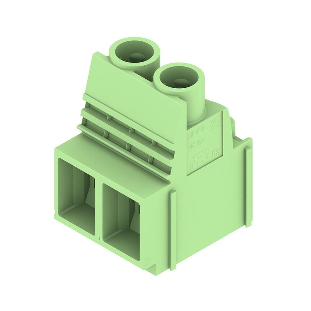 Weidmüller Leiterplattenklemme 1538030000 Typ LUP 10.16/02/90 3.2SN GN BX