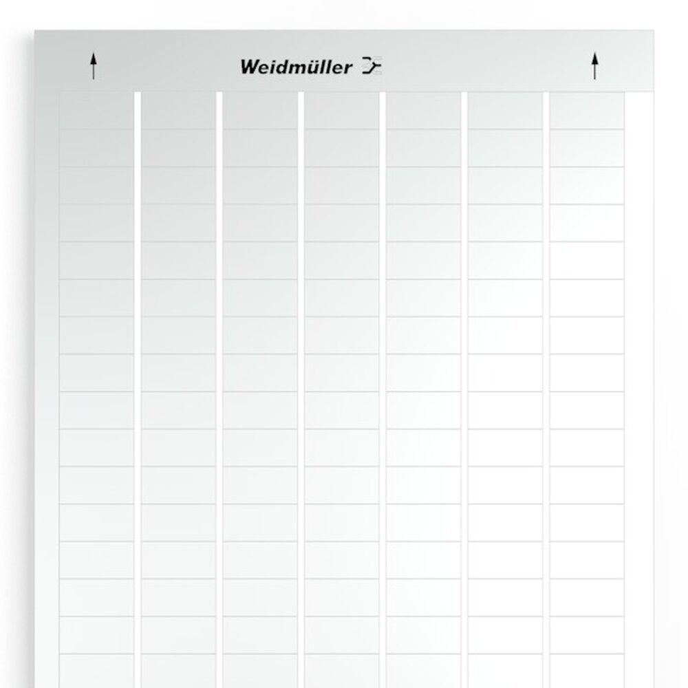 Weidmüller Gerätemarkierung 1686390001 Typ LM MT300 25.4/12.7 SI