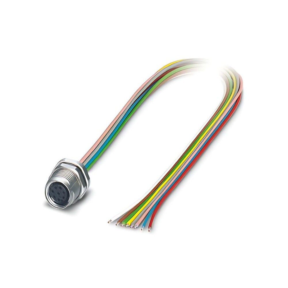Phoenix Contact Gerätesteckverbinder Hinterwand 1424229 Typ SACC-DSI-M8FS-8CON-M10/0,5