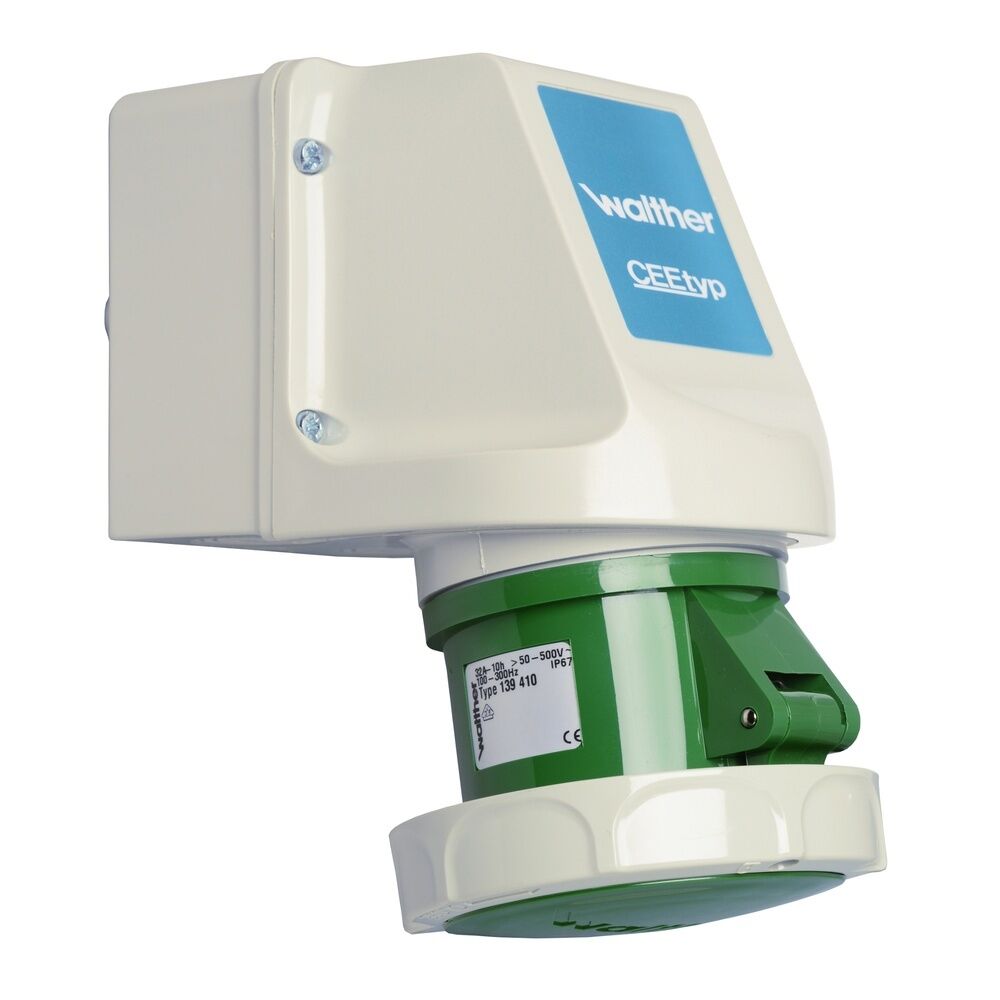 Walther-Werke Wasserdichte Wandsteckdose 139410