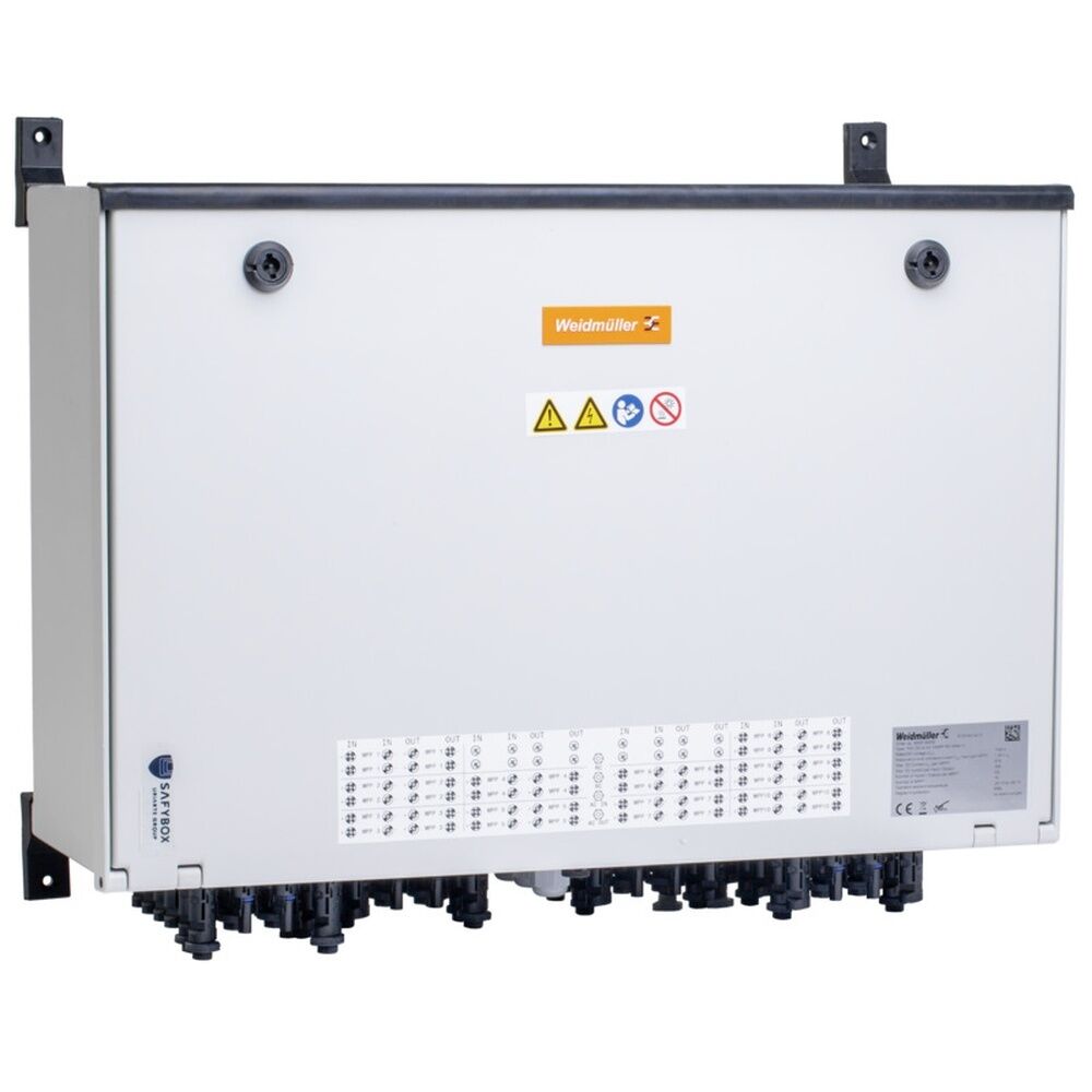 Weidmüller Generatoranschlusskasten 8000130052 Typ PVC DC 2I 2O 10MPP RD WM4 11