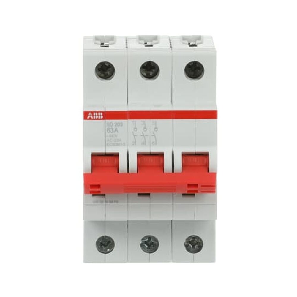 ABB Schalter für Reiheneinbau 2CDD283101R0063 Typ SD203/63