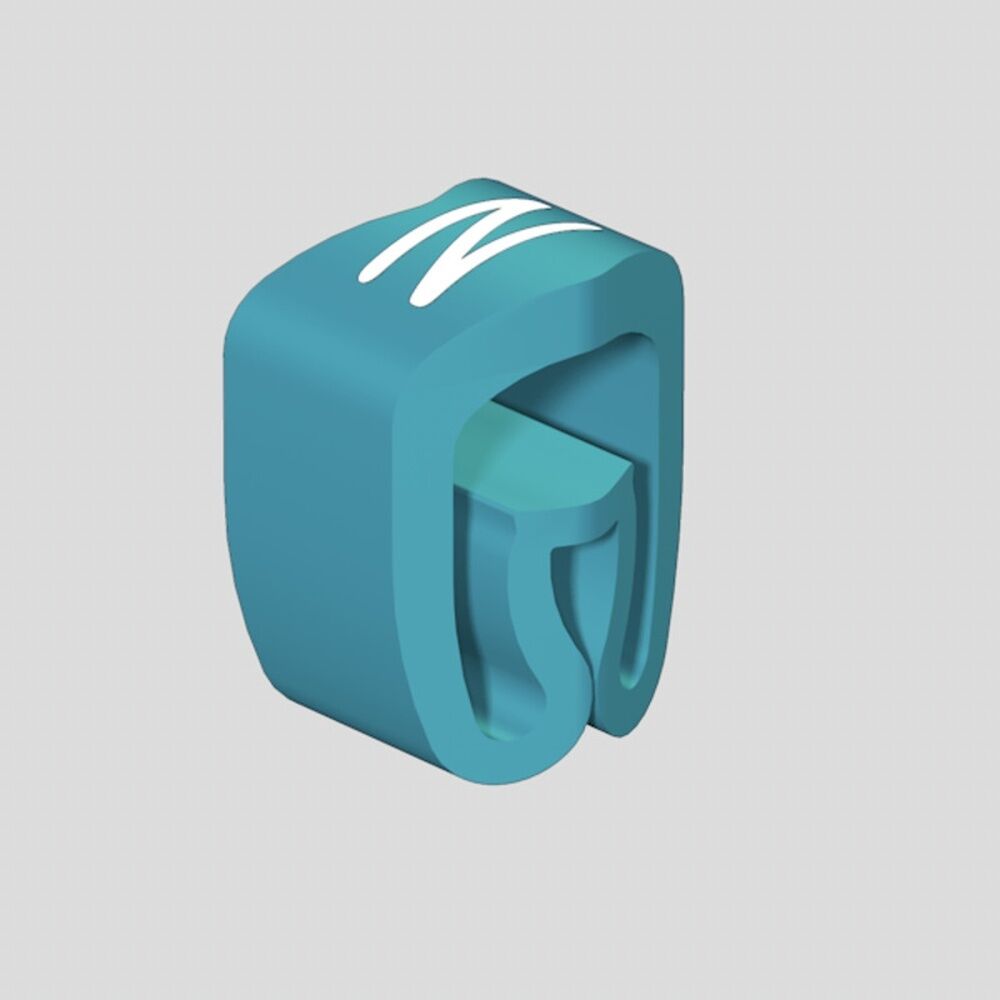 Weidmüller Kabelmarkierungssystem 0252611664 Typ CLI C 1-3 BL/WS N MP 