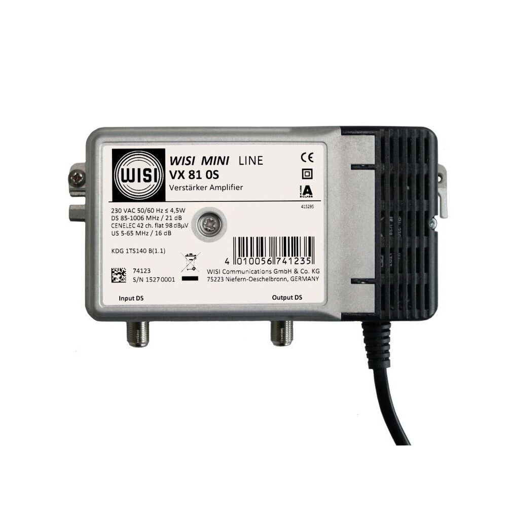 Wisi Hausanschlussverstärker 76746 Typ VX810S