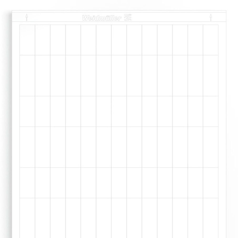 Weidmüller Kabelmarkierungssystem 1759871044 Typ LM WO 15/70 WS