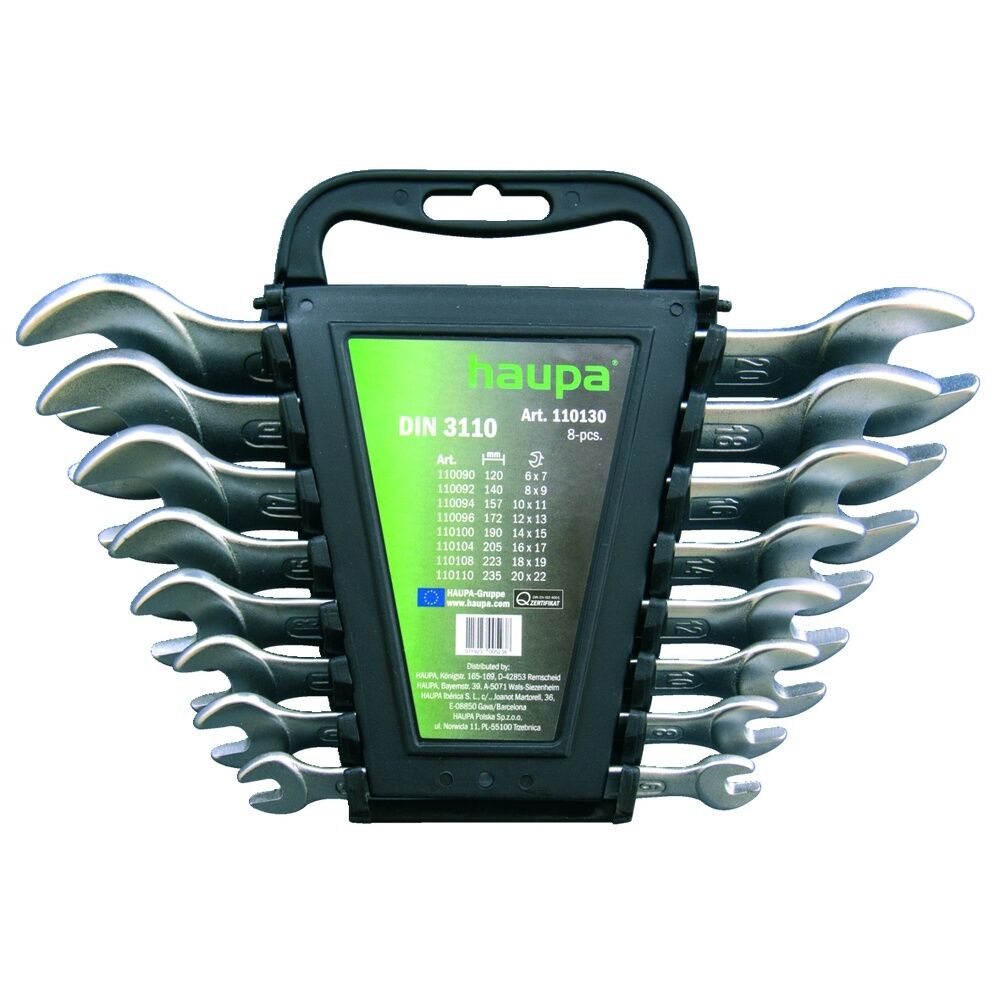 Haupa Doppelmaulschlüsselsatz 110130