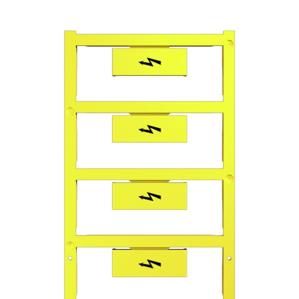 Weidmüller Klemmenmarkierung 2866670000 Typ WAD 12N MC B GE/SW