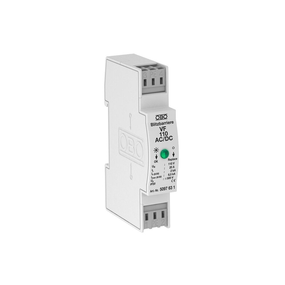 OBO Bettermann Blitzbarriere 5097631 Typ VF110-AC DC
