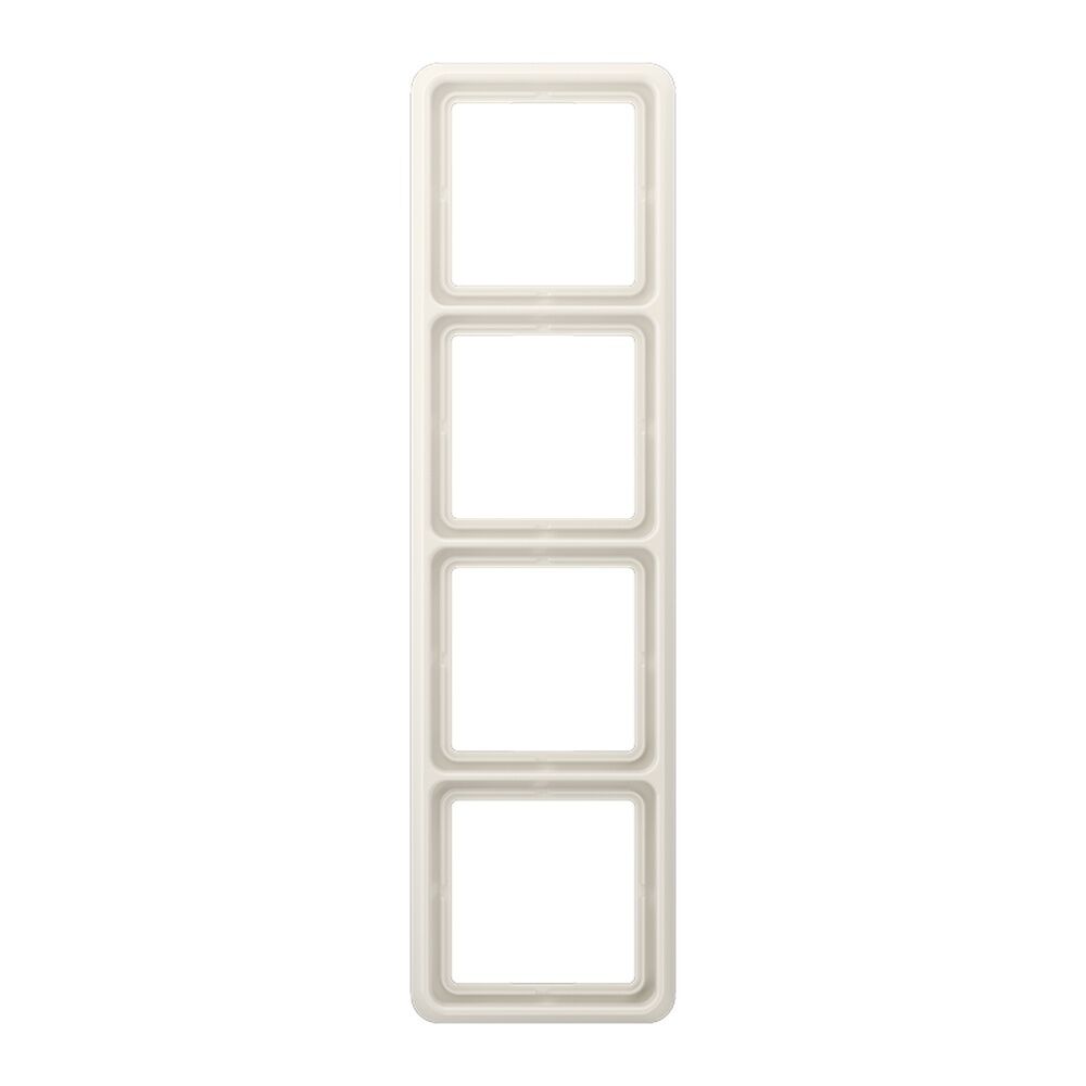 Jung Rahmen 4fach CD 584 WU W