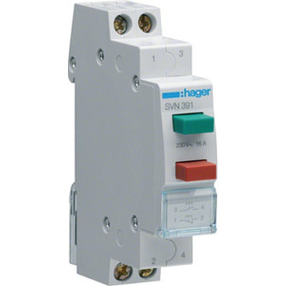 Hager Doppeltaster SVN391 